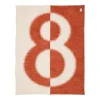 Hemtextilier*IITTALA 8 filt 130x180 mm terracotta
