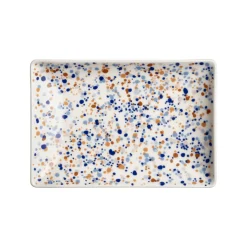 Tallrikar*IITTALA A5 tallrik 15x21cm Helle blå-brun Blå-brun