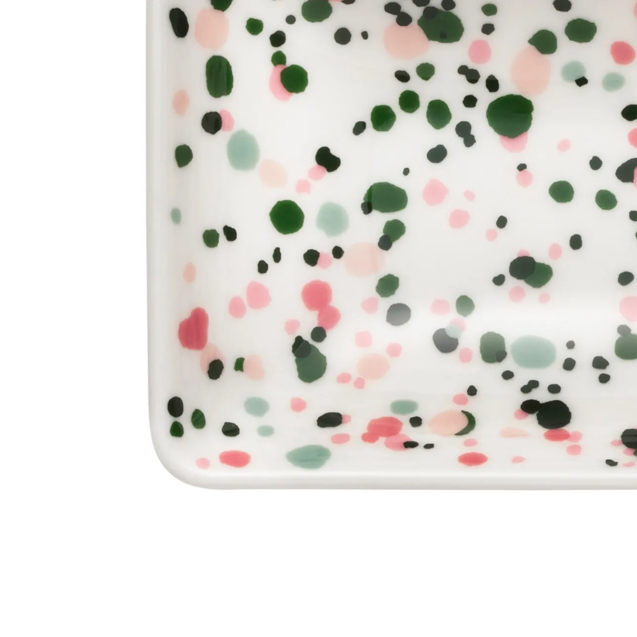 Tallrikar*IITTALA A7 tallrik 7x10cm Helle rosa-grön Helle rosa-grön