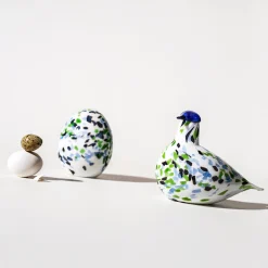 Birds By Toikka|Konstföremål*IITTALA Altrast årsägg blå 2024 90x130mm