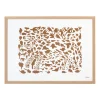 Accessoarer*IITTALA Art poster 50x70cm cheetah brun