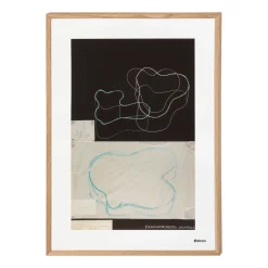Alvar Aalto Collection|Accessoarer*IITTALA Art poster 50x70cm Sketch svart
