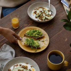 Tallrikar*IITTALA Assiett 19cm ockra