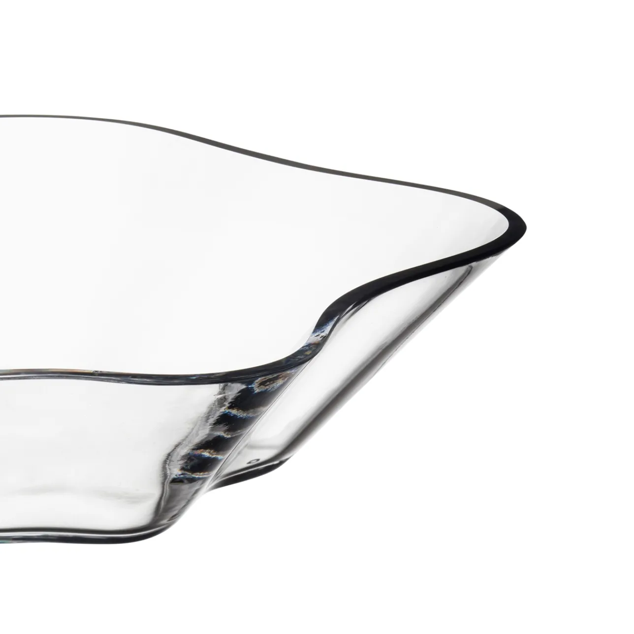 Alvar Aalto Collection|Dekorativa Skålar Och Fat*IITTALA Blomma skål 279x75mm klar