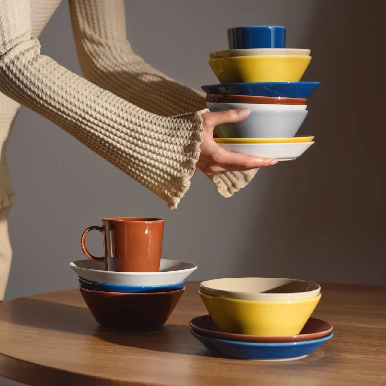 Tallrikar*IITTALA Djup tallrik 21cm vintage blå Vintage blå