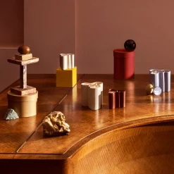 Alvar Aalto Collection|Levande Ljus*IITTALA Doftljus 8cm sand