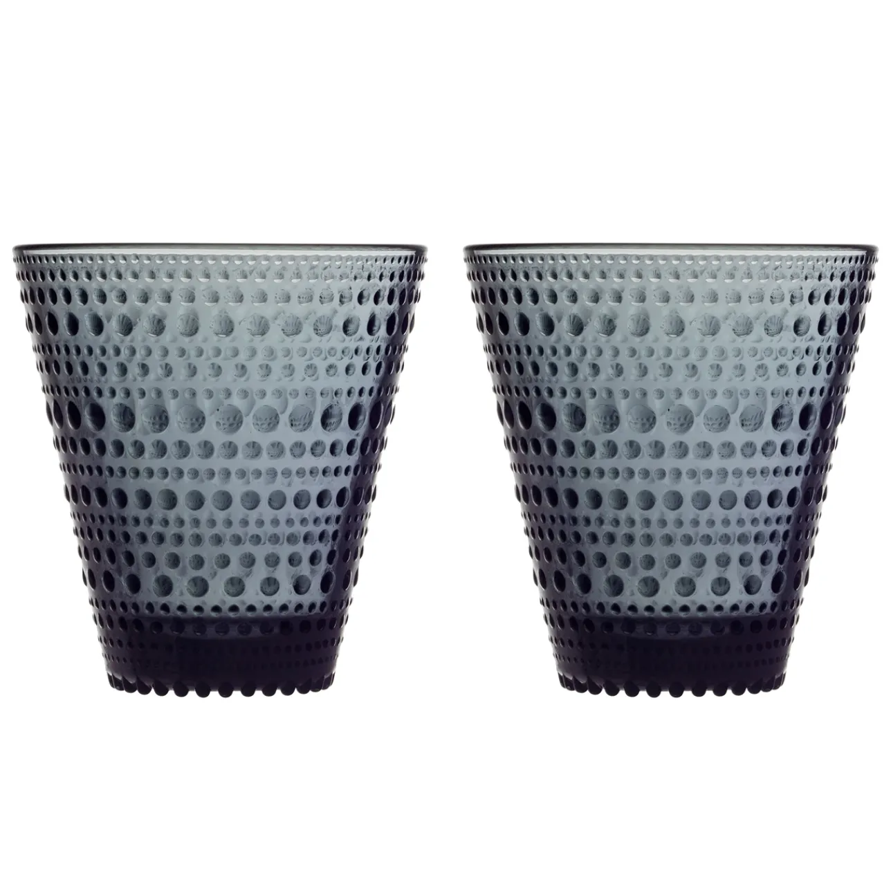 Alla Glas|Dricksglas*IITTALA Dricksglas 30cl mörkgrå 2-pack Mörkgrå