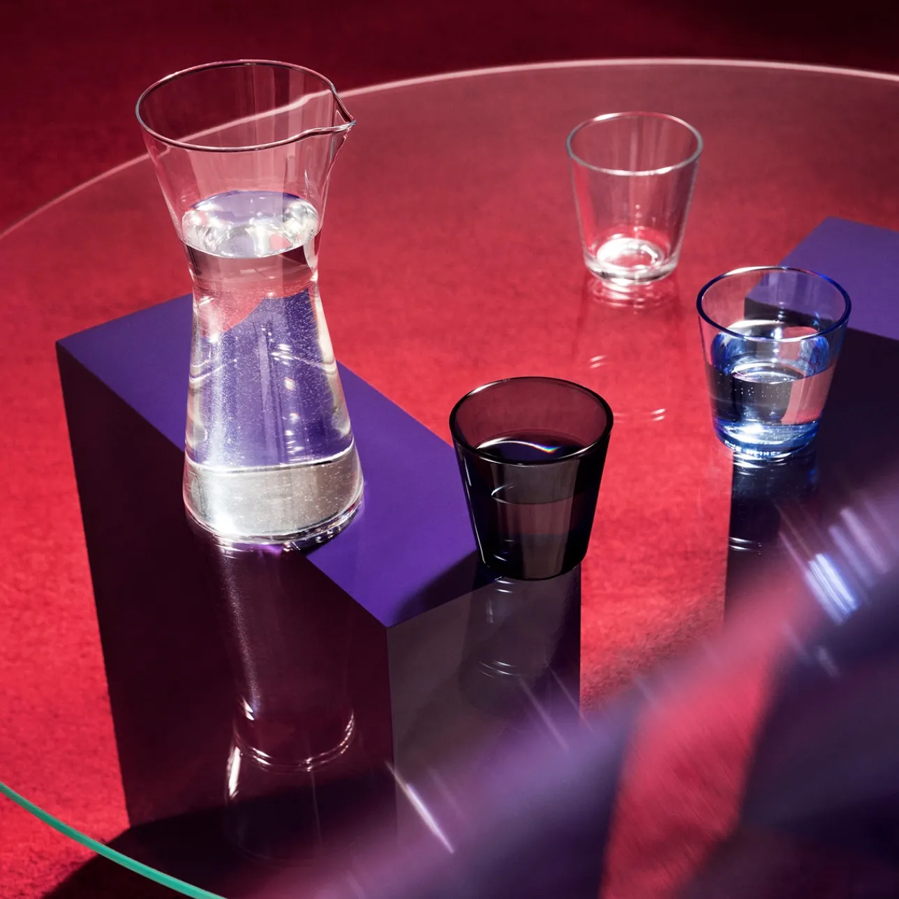 Alla Glas|Dricksglas*IITTALA Dricksglas 21cl mörkgrå 2-pack Mörkgrå