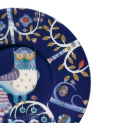 Tallrikar*IITTALA Fat till kaffekopp 15cm blå Blå