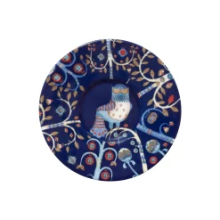 Tallrikar*IITTALA Fat till kaffekopp 11cm blå Blå