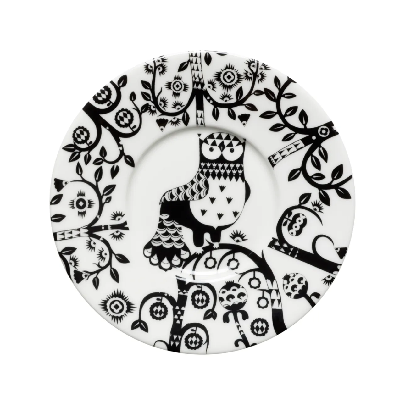 Tallrikar*IITTALA Fat till kaffekopp 15cm Svart