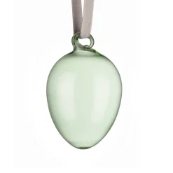 Glasdekoration*IITTALA Glas ägg 60mm grön 3st Grön