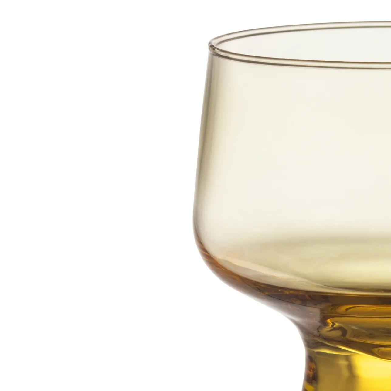 Alla Glas|Dricksglas*IITTALA Glas på fot 29cl eldgul 2-pack