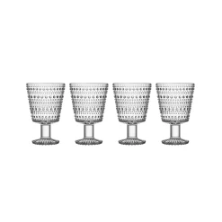 Alla Glas|Dricksglas*IITTALA Glas på fot 26cl 4-pack Klar