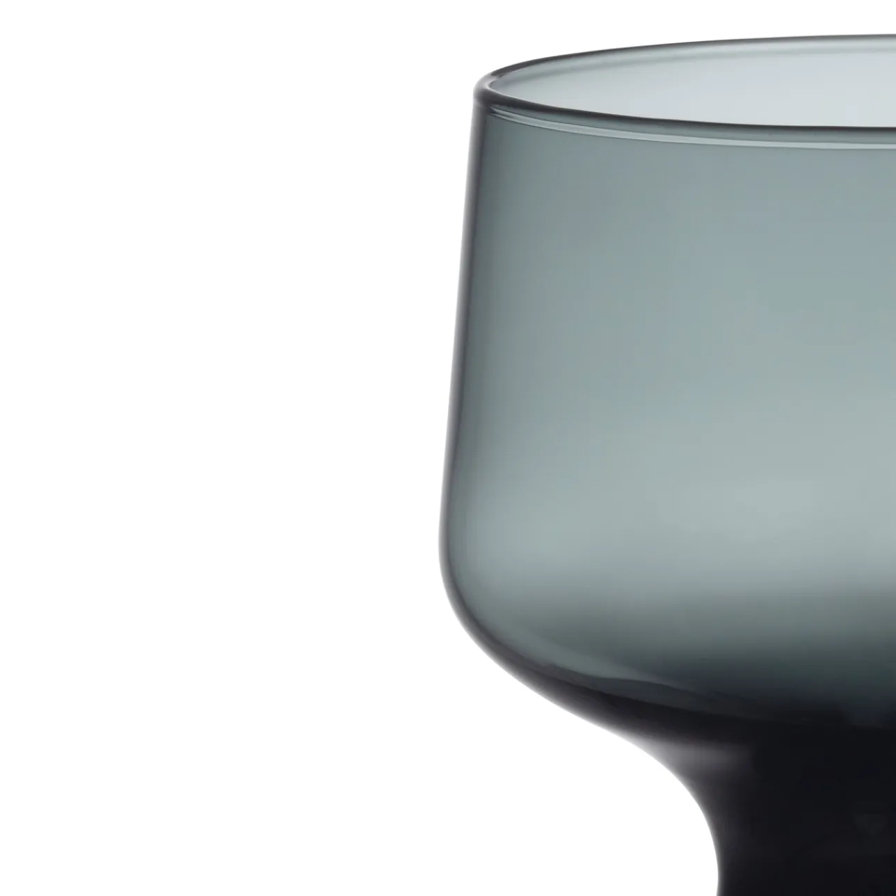 Alla Glas|Dricksglas*IITTALA Glas på fot 29cl stålgrå 2-pack