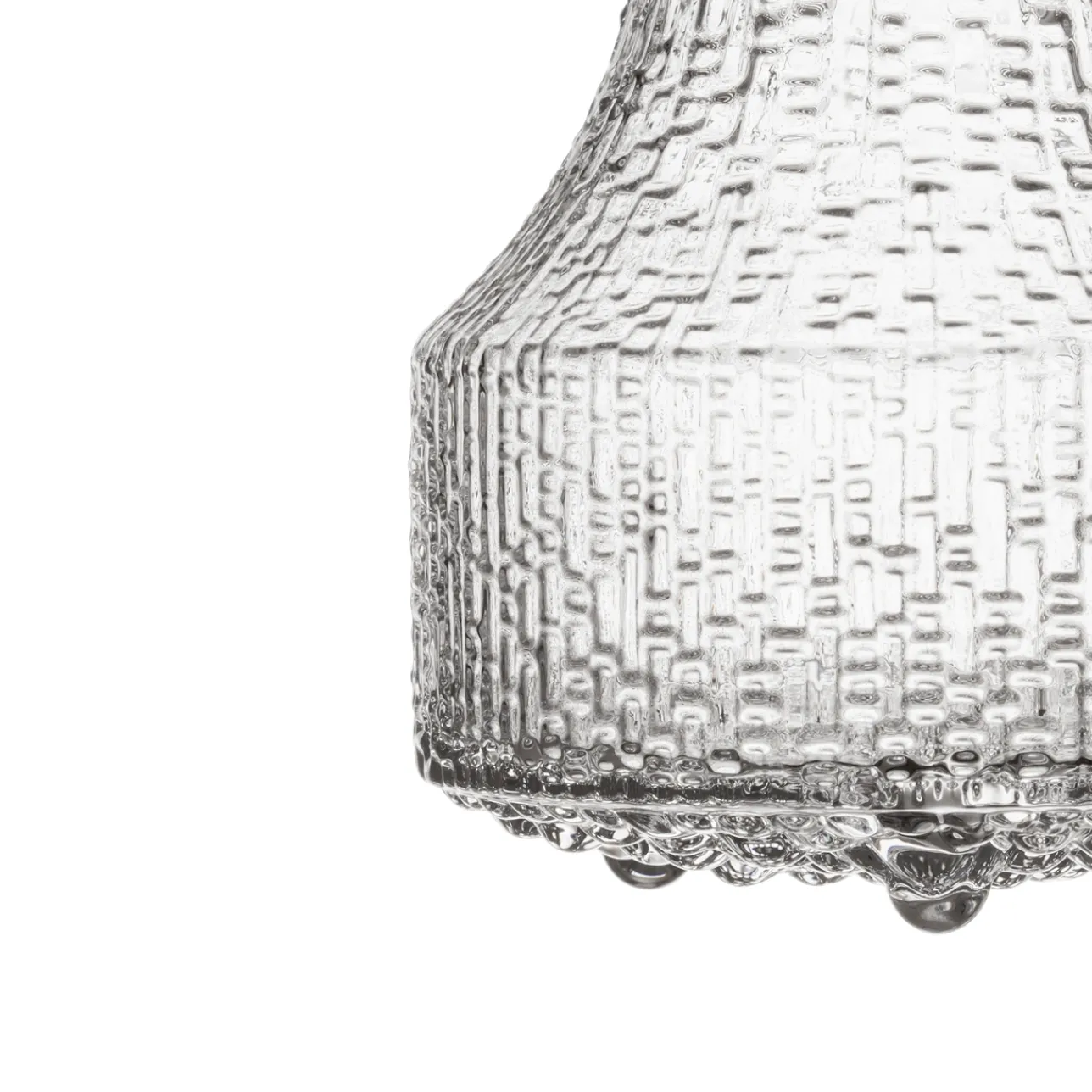 Vaser*IITTALA Glas vas 82x97mm Klar