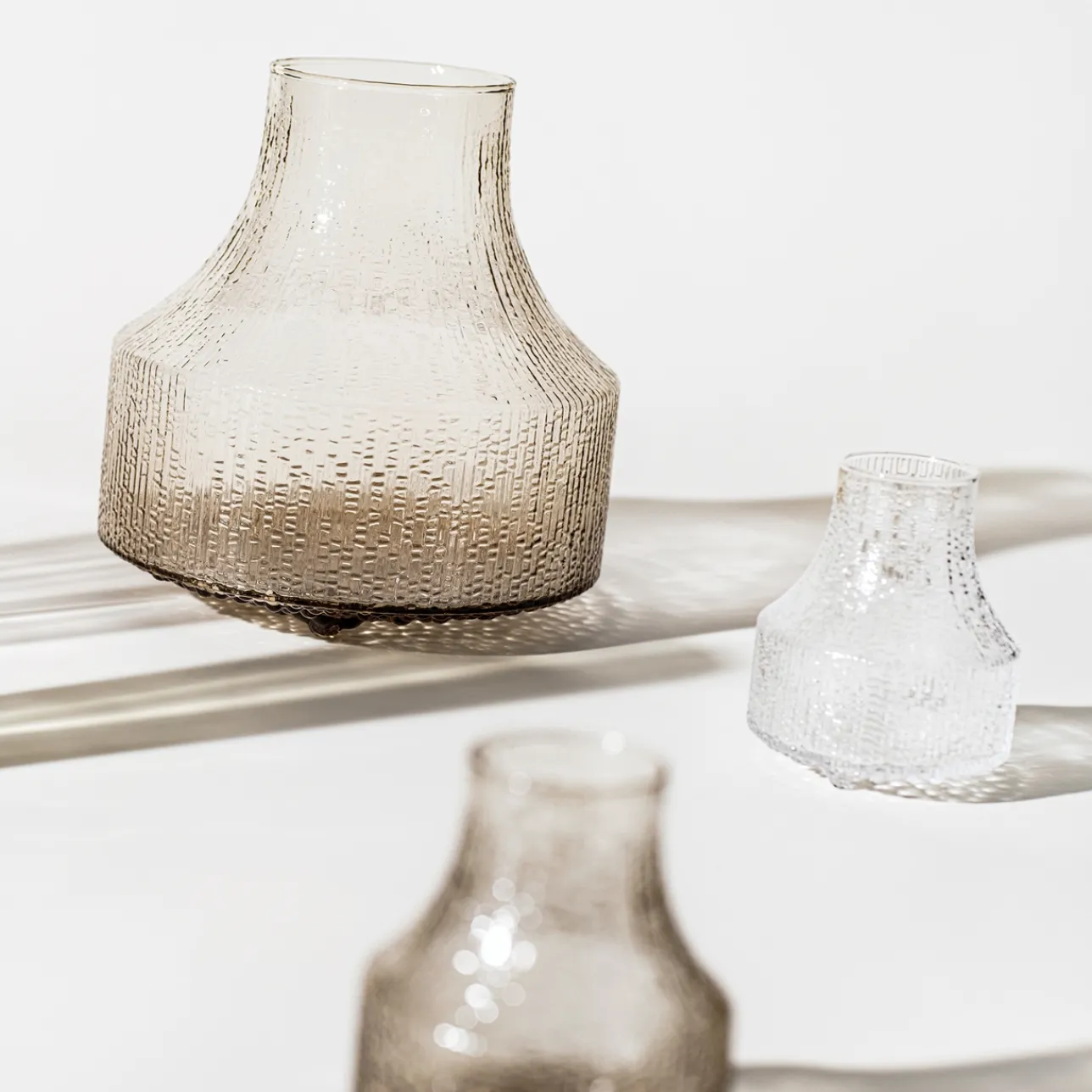 Vaser*IITTALA Glas vas 82x97mm Klar