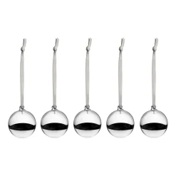 Glasdekoration*IITTALA Glaskula 40mm spegel 5-pack