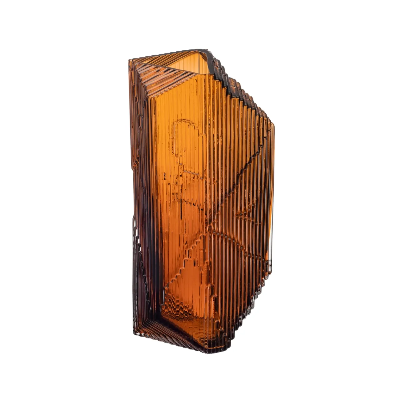 Konstföremål*IITTALA Glaskulptur 150x320 Koppar