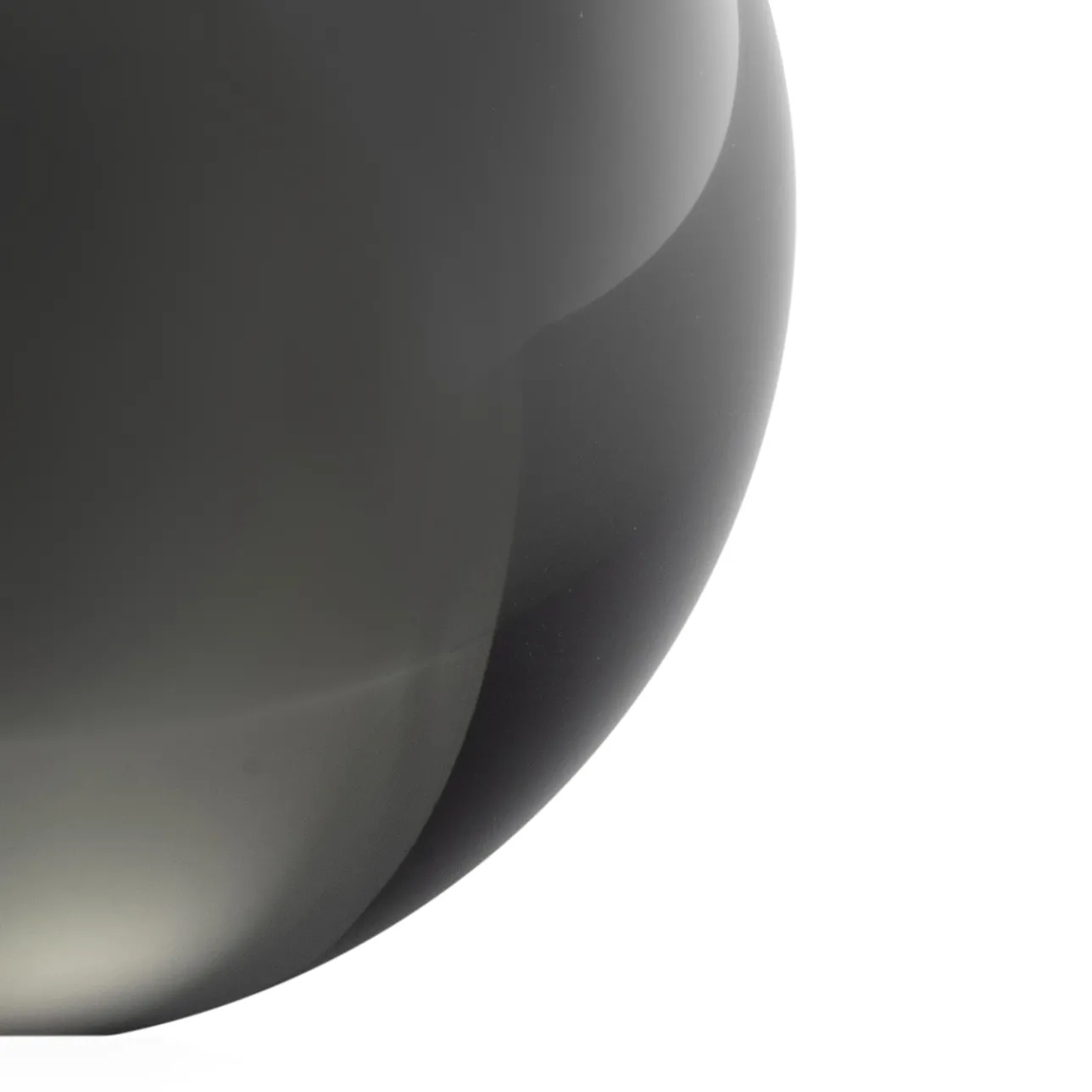 Glasdekoration|Accessoarer*IITTALA Glassfär 8cm stålgrå