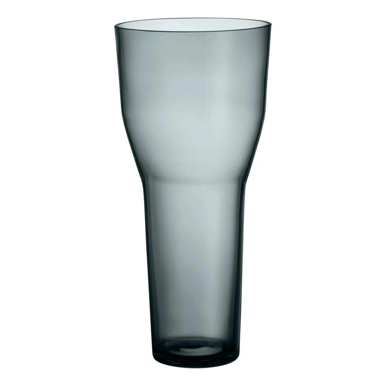 Vaser*IITTALA Hög vas 120x260mm stålgrå