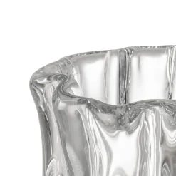 Konstföremål|Vaser*IITTALA Kalvolan kanto konstverk 140mm Klar