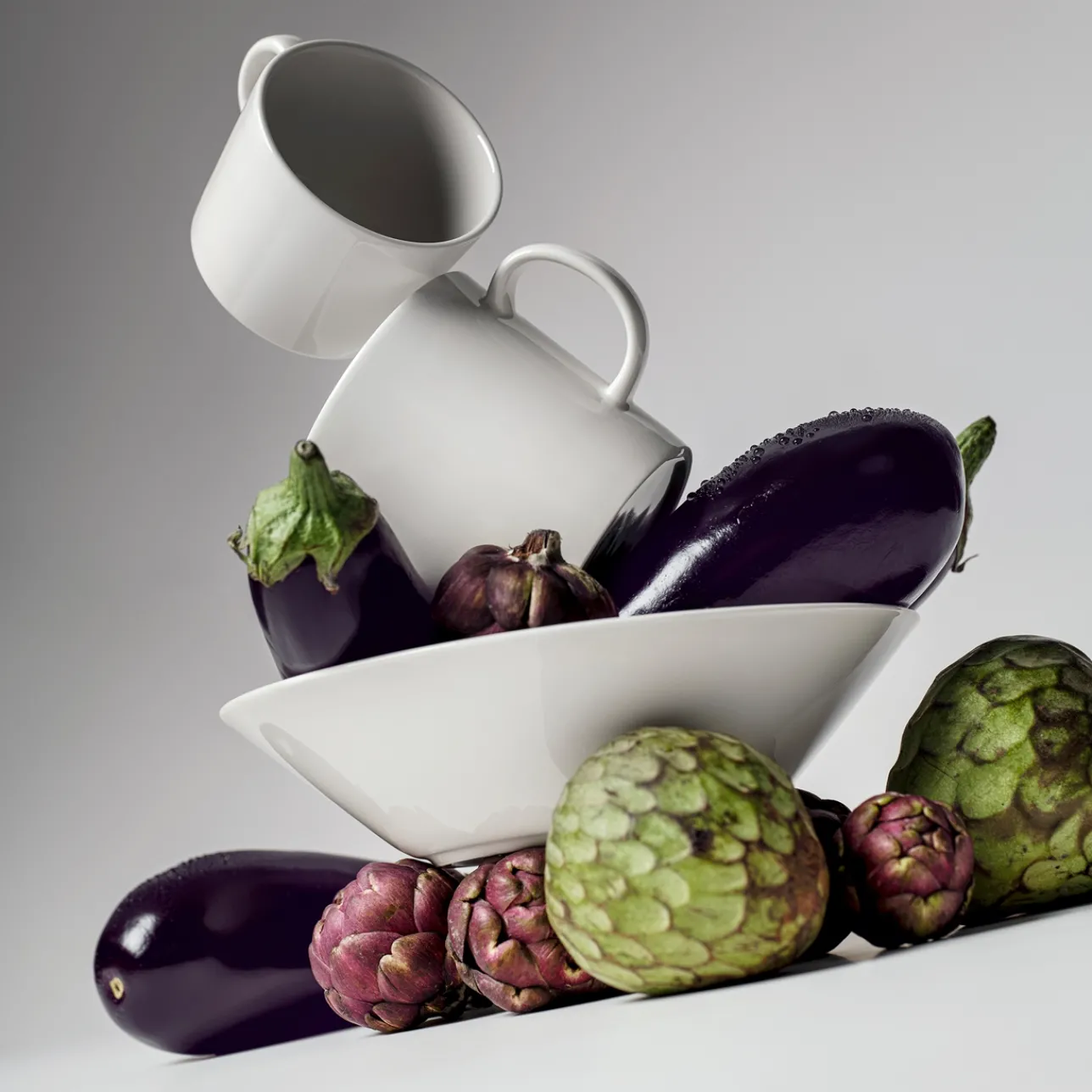 Muggar Och Koppar*IITTALA Kopp 0,22l vit