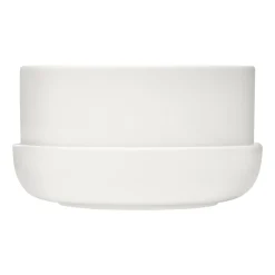 Krukor*IITTALA Kruka med fat M Vit