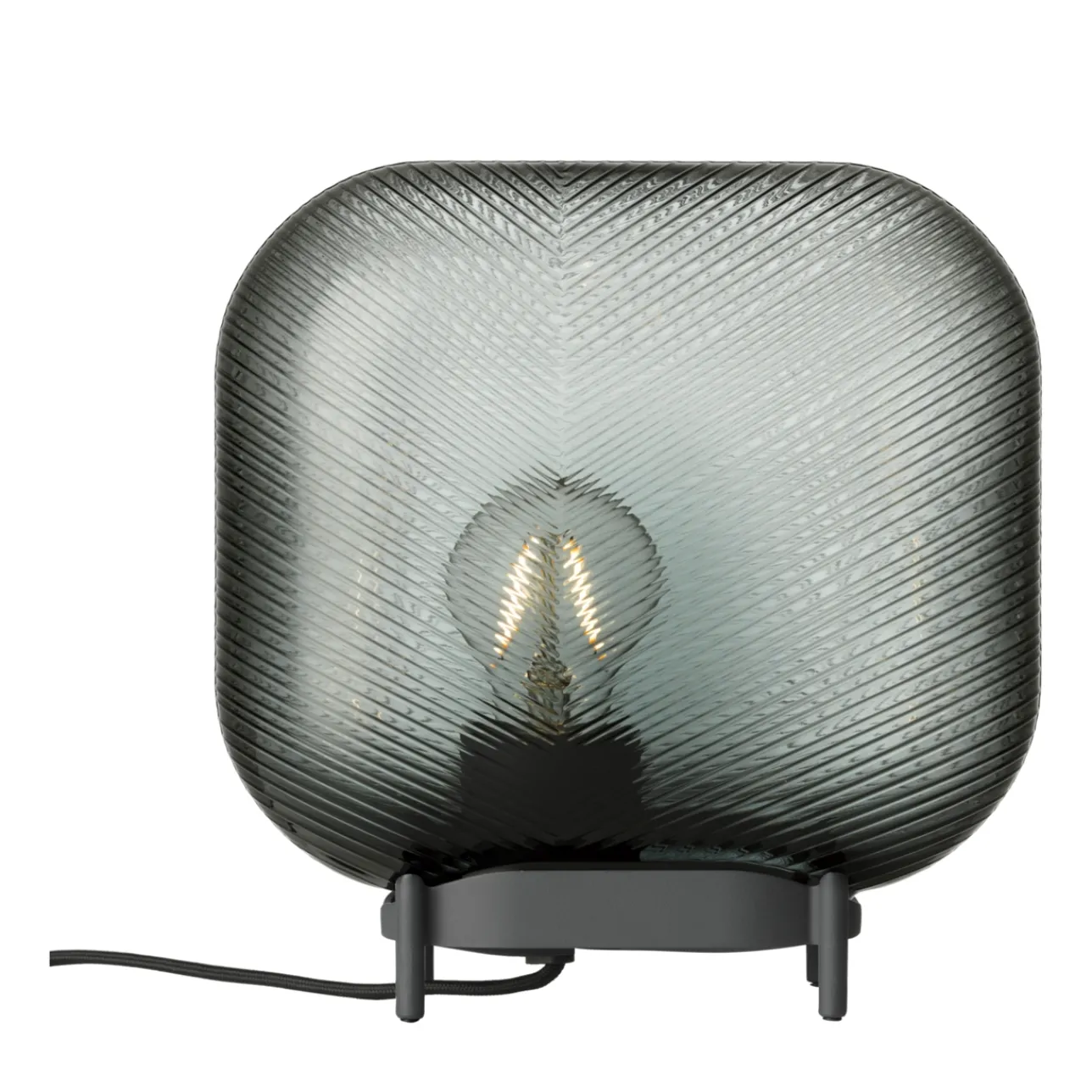 Bordslampor*IITTALA Lampa 250x255mm mörkgrå Mörkgrå