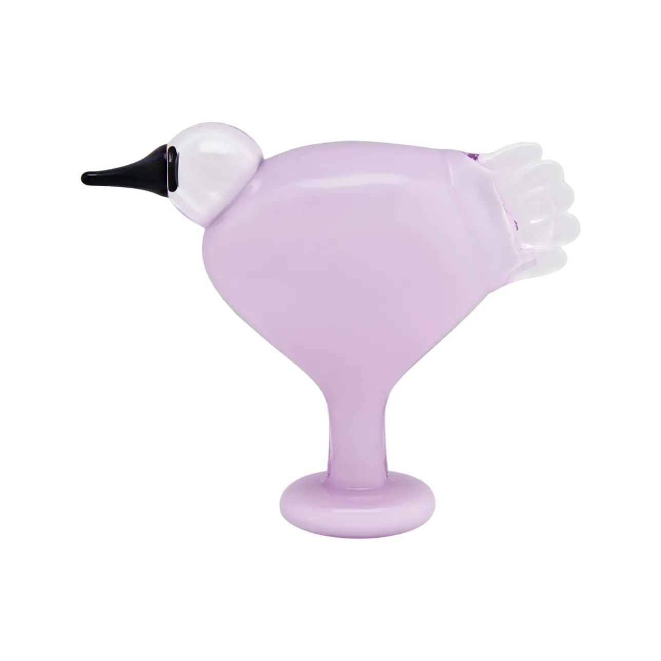 Birds By Toikka|Konstföremål*IITTALA Leppäinen 190x165mm Ljus lila