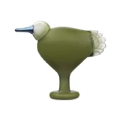 Birds By Toikka|Konstföremål*IITTALA Leppäinen 190x165mm moss grön Mossgrön