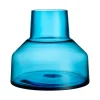 Vaser*IITTALA Låg vas 220x200mm elektrisk blå