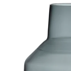 Vaser*IITTALA Låg vas 220x200mm stålgrå