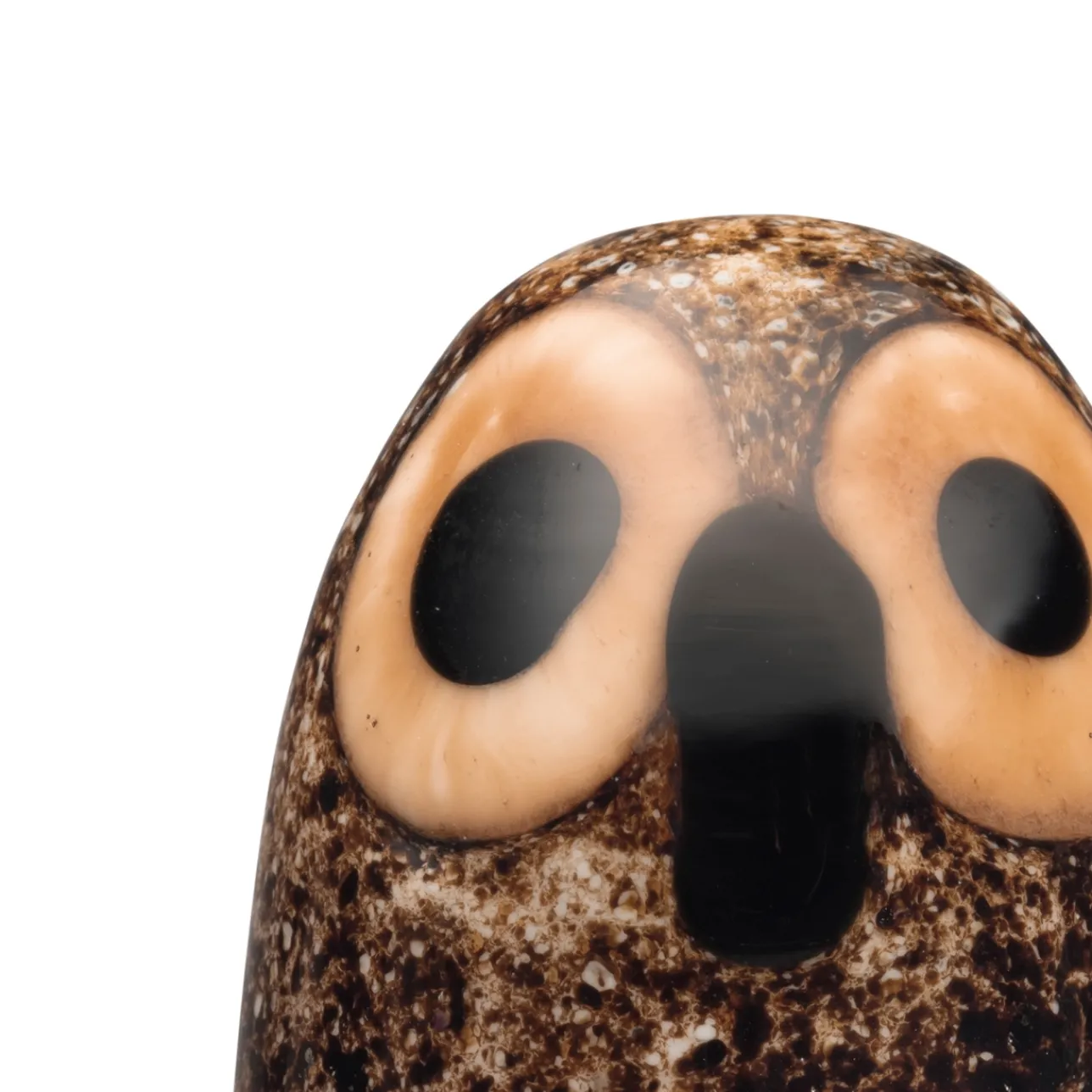 Birds By Toikka|Konstföremål*IITTALA Liten tornuggla 45x65mm