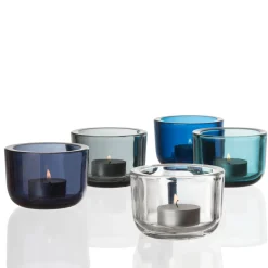 Ljuslyktor*IITTALA Ljuslykta 60mm grå Grå