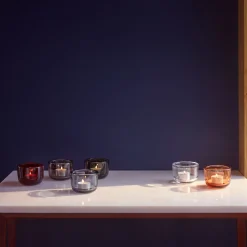 Ljuslyktor*IITTALA Ljuslykta 60mm grå Grå