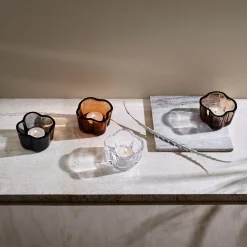 Alvar Aalto Collection|Ljuslyktor*IITTALA Ljuslykta 60mm Linne