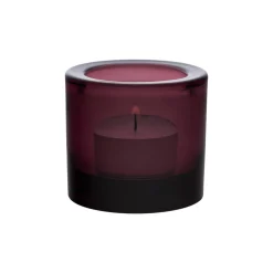 Ljuslyktor*IITTALA Ljuslykta 60mm ljung Ljuslila