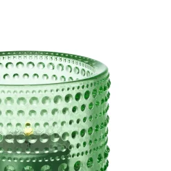 Ljuslyktor*IITTALA Ljuslykta 64mm äppelgön Äppelgön