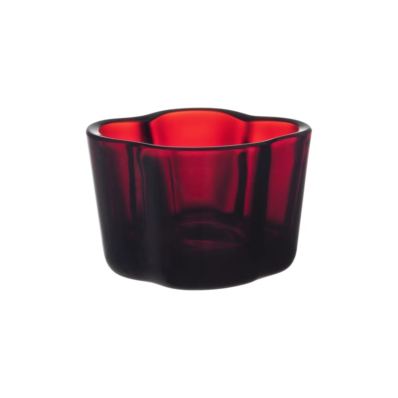 Alvar Aalto Collection|Ljuslyktor*IITTALA Ljuslykta 60mm tranbär