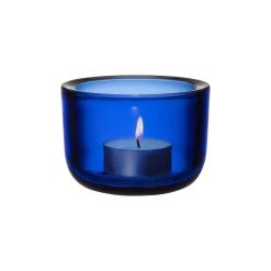 Ljuslyktor*IITTALA Ljuslykta 60mm ultramarinblå