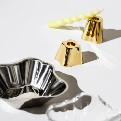 Alvar Aalto Collection|Ljusstakar*IITTALA Ljusstake 65mm mässing Mässing