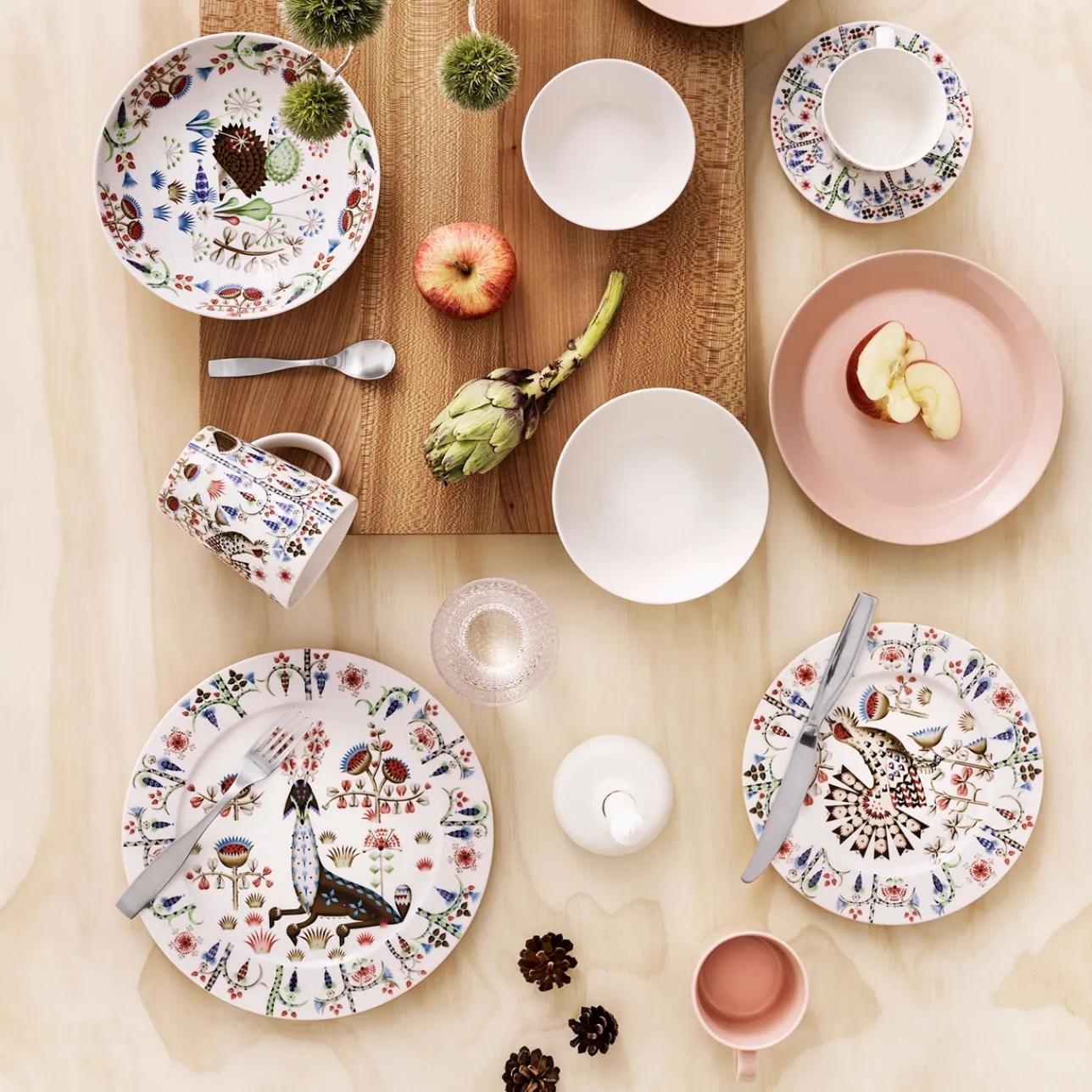 Ljusstakar*IITTALA Ljusstake 107mm Vit