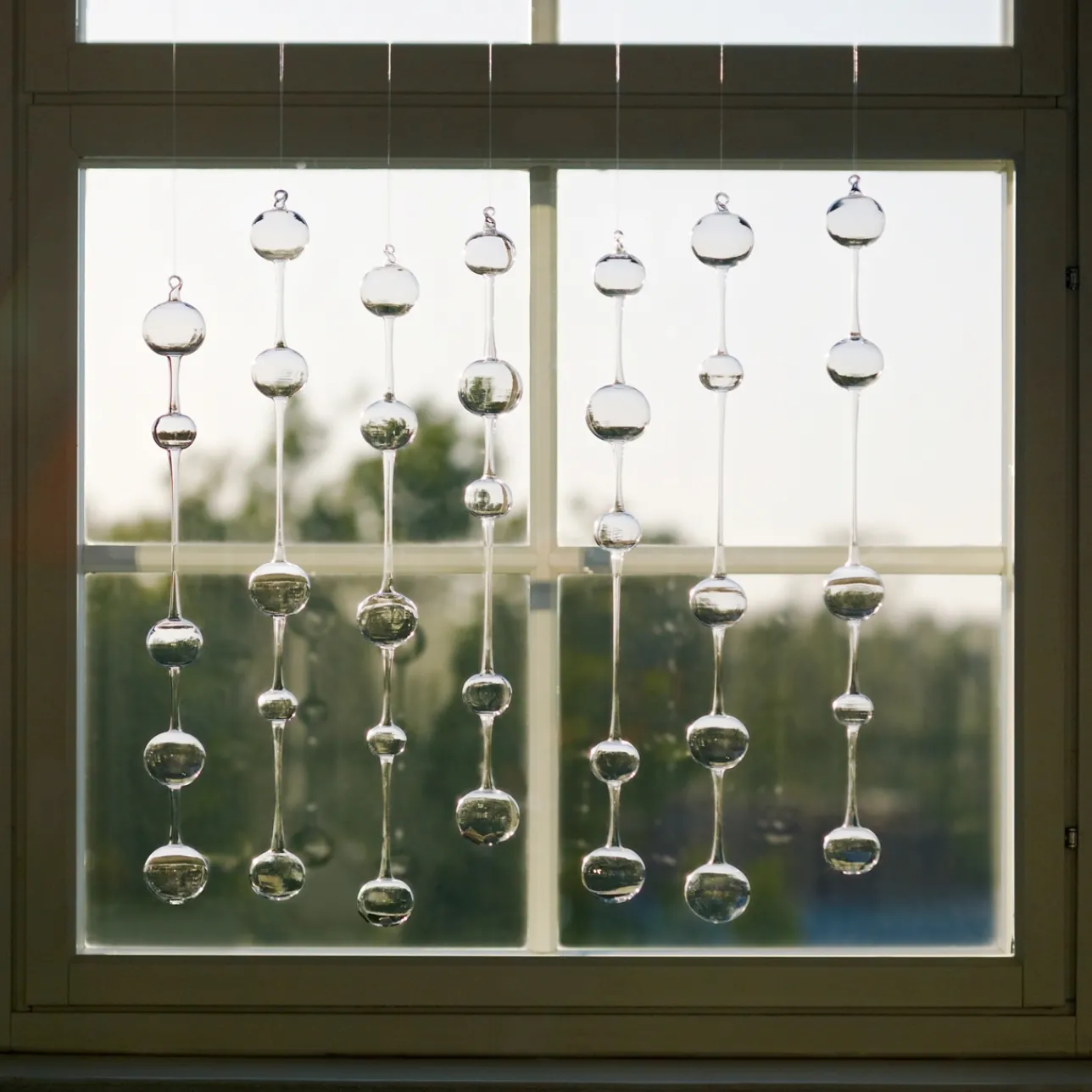 Konstföremål|Glasdekoration*IITTALA Morning in athens 630mm set 3pcs