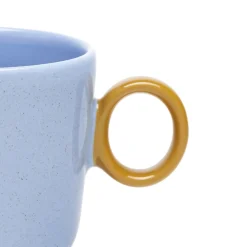 Muggar Och Koppar*IITTALA Mugg 0,35 prickig blå-umber