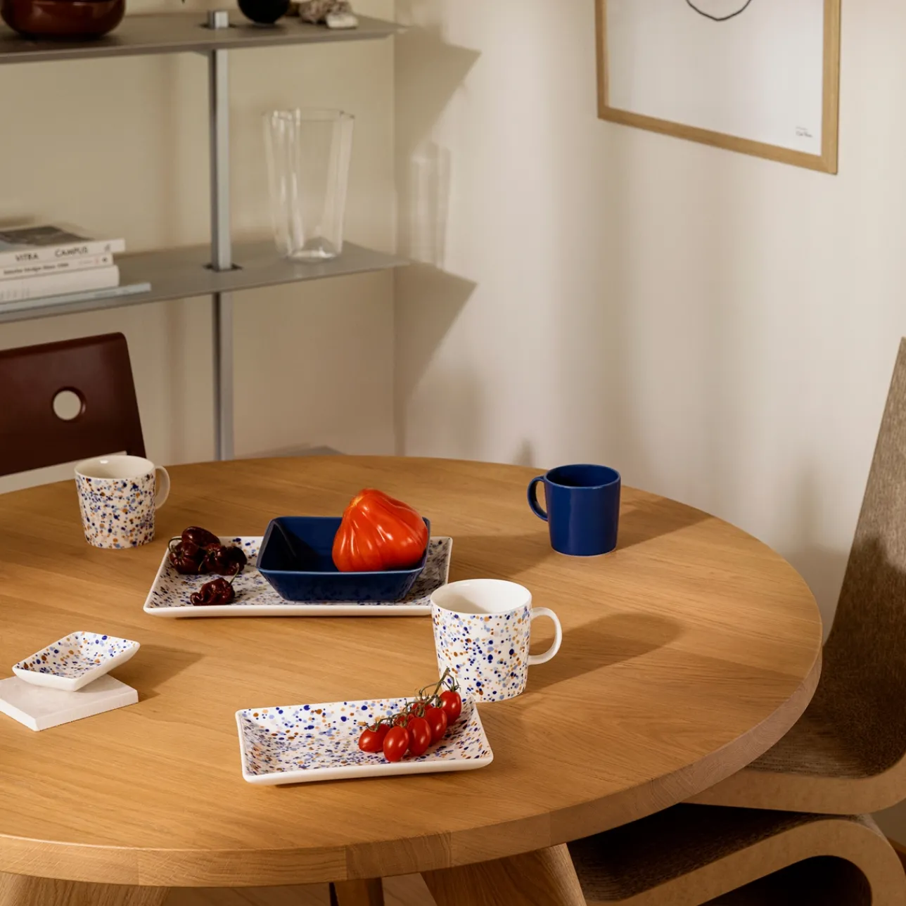 Muggar Och Koppar*IITTALA Mugg 0,3L Helle blå-brun Blå-brun