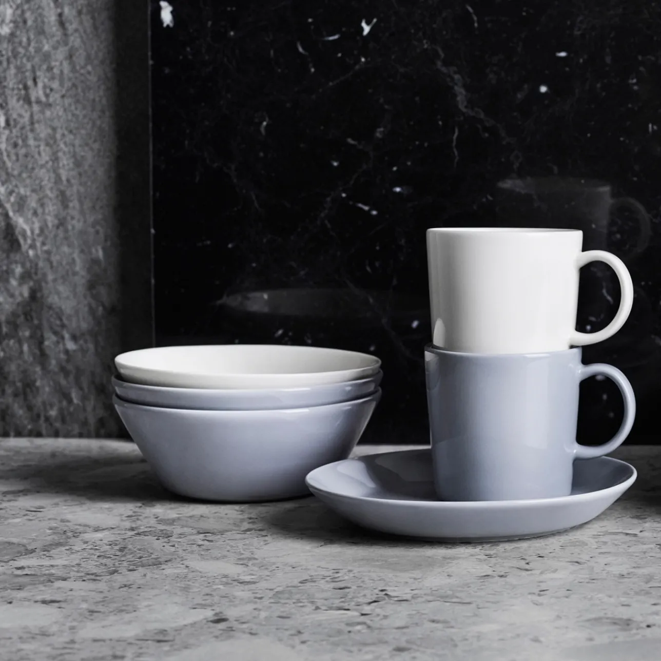 Muggar Och Koppar*IITTALA Mugg 0,4l pärlgrå Pärlgrå