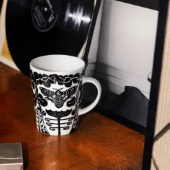 Muggar Och Koppar*IITTALA Mugg 0,4L Yö svart och vit, presentförpackning