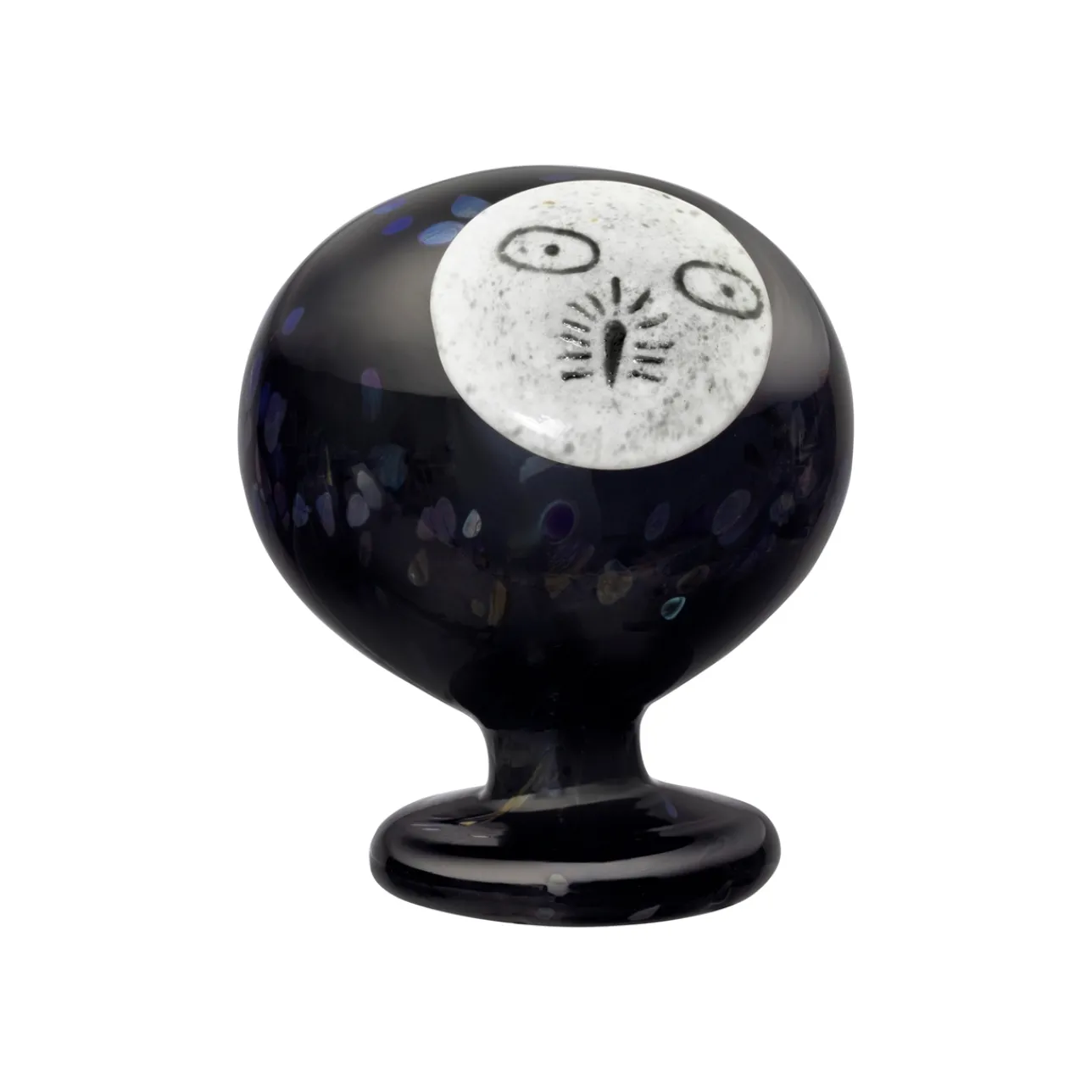 Birds By Toikka|Konstföremål*IITTALA Nattuggla 120x130mm mörkgrå