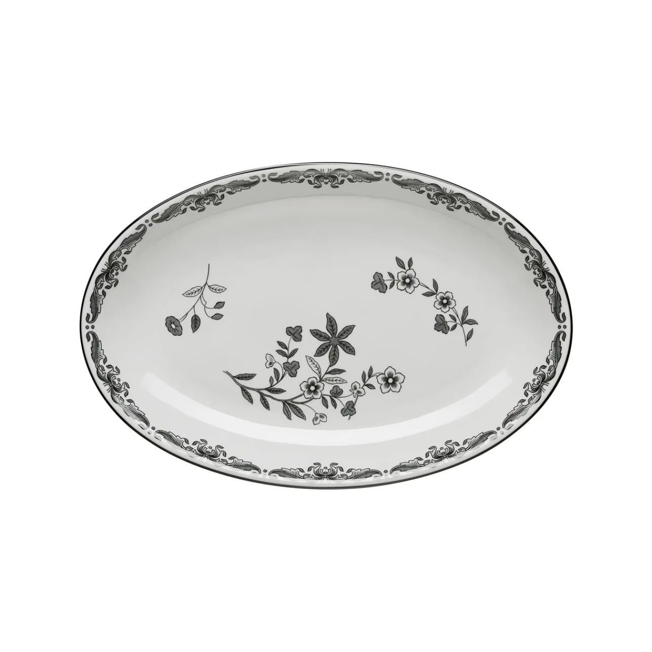 Serveringsbrickor Och Uppläggningsfat*IITTALA Ovalt serveringsfat 33x22 cm